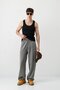 Balloon Fit Tracksuit Bottom Smoked - 2