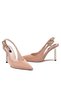 Women's Special High Heels Stylish Buckled Open Back Casual Pointed Toe Evening Dress Shoes 400 - 5
