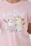 Girl's Short Sleeve Pajama Set - 5