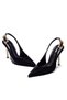 Women's Special High Heels Stylish Buckled Open Back Casual Pointed Toe Evening Dress Shoes 400 - 8