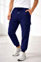Men's Jogger Pants Sweatpants Regular Fit, Cargo Pocket Pack, Elasticized Cuffs, Casual Sports Trousers - Lac - 2
