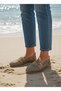 Tri̇ko Straw Stone Detail D Flat Sole Women's B Ballet Flats Shoes - 4