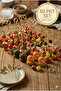Pack of 50, 9 cm Decorative Round Bamboo Toothpicks - Cocktail Toothpick Party Presentation Toothpick Set - 2