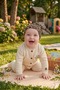Newborn Baby Girl Boy 100% Cotton Combed Extra Soft Lightweight Anti-Sweat Beanie Beige - 7