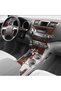Peugeot Partner 1 96-13 14 Piece Console Mahogany Finish Color-Silver - 3