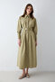 Poplin Dress - Green - 2