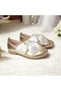 Girls' Bow-Tie Orthopedic Ka Non-Slip Sole Stylish Evening Dress Ballet Flats - 6