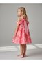 Girl's Floral Detailed Design Evening Dress - 2