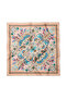 شال إثني منقوش وشاح / باندانا 70x70 سم