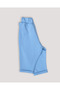 Pantaloni din jerse albastru - 2