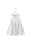 -Amira Floral Casual Dress,White-2Y to 6Y - 2