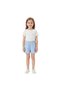 -Girls Soft Cotton Ruffle, Blue, Pink & White Shorts-1Y to 10Y - 4