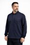 Simenti Regular Fit Polo Neck Long Sleeve Sweatshirt - 7566 - 2