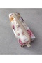 Powder Beige Vintage Rose Patterned Small Size Hygiene BagPcs/ Wallet / Bag Organizer/Organizer Bag - 6