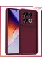 Sand Pink Edges Thick Pan Silicone Case for Infinix Note 40 Pro - 4