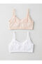 Girl's Bustier with Rope Straps, 2-Piece Set