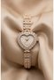 Women's Steel Watch with Stones Special Heart Design Gold Color Luxury Edition Elegant Stylish Women's Wristwatch 2026 - 3