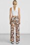 Comfortable Fit High Waist Wide-Leg Viscose Mix Women's Trousers - 2