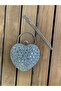 Crystal Heart Look Evening Dress Bag