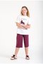 Limi Young Girl Child Soft Es Stretchy Apili Combed Cotton Samurai Pants T-Shirt 2 Piece Set - 2