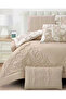 6Pc Reversible Comforter Set 240x260cm Comforter with 2 Pillowshams 2 Pillowcases & Fitted Sheet - 4