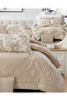 6Pc Reversible Comforter Set 240x260cm Comforter with 2 Pillowshams 2 Pillowcases & Fitted Sheet - 2