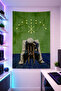 Çerkez Bayragı-3 Patterned Wall Covering Shiny Quality Fabric Room Decor Tapestry Wall Rug Sı Gaming - 2