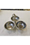 Classic Standing Stainless Steel 3-Piece Snack Bowl Silver - 3