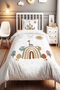 Safari Dreams Patterned Single Baby Kids Bedding Set