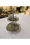 2-Layer Stainless Steel Presentation Plate 22/15 Cm. Silver - 2