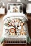 Dreams Forest Gathering Patterned Single Baby Kids Bedding Set - 2