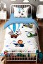 Hava Taşıtları Patterned Single Baby Kids Bedding Set - 2