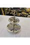2-Layer Stainless Steel Presentation Plate 22/15 Cm. Silver