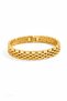 Jubilee Link Men's Steel Bracelet – Stainless Steel, Gold Color
