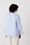 Knot Tie-Detail Shirt Light Blue - 6