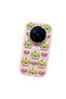 Vivo X200 Pro Compatible Shock-Absorbing Camera Protected Pink Silicone Case Frog Princess - 3