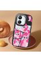 Redmi 13C 4G/5G Compatible Shock-Absorbing Camera Protected Black Silicone Case Pony Patterned - 2