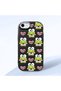 Black Silicone Case with Shock-Absorbing Camera Protections Compatible with iPhone 7/8/Se 2020 2022 Frog Princess