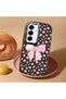 Samsung Galaxy S24 Compatible Shock-Absorbing Camera Protected Black Silicone Case Leopard Printed I - 2