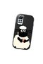 Redmi Note 12 Pro 4g Compatible Shock-Absorbing Camera Protected Black Silicone Case Kuzu Patterned - 3
