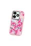 Infinix Smart 8/8 Pro Compatible Shock-Absorbing Camera Protected Pink Silicone Case Pony Patterned - 4