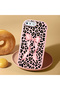 Pink Silicone Case with Shock-Absorbing Camera Protections Compatible with iPhone 7 Plus/8 Plus Leopard Printed I - 2