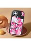 Oppo A15/A15S Compatible Shock-Absorbing Camera Protected Black Silicone Case Pony Patterned - 2