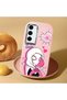 Samsung Galaxy S23 Compatible Shock-Absorbing Camera Protected Pink Silicone Case Spider-Man - 2