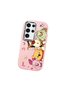 Pink Silicone Case Cartoon Patterned with Camera Protection Compatible with Samsung Galaxy S24 Ultra - 3