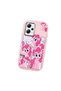 Redmi Note 12 5g Compatible Shock-Absorbing Camera Protected Pink Silicone Case Pony Patterned - 3