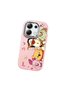 Redmi Note 13 4g Compatible Shock-Absorbing Camera Protected Pink Silicone Case Cartoon Patterned - 4