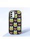 Black Silicone Case Compatible with Samsung Galaxy S21 Fe Shock-Absorbing Camera Protection Frog Princess