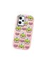 Redmi Note 12 Pro Speed Compatible Shock-Absorbing Camera Protected Pink Silicone Case Frog Princess - 3