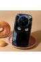 حافظة سيليكون سوداء متوافقة مع هاتف Vivo X200 Pro مع حماية للكاميرا ماصّ للصدمات درجة كاتي منقوش - 2